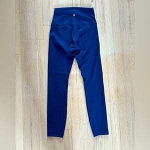 Lululemon Wunder Train Leggings Size 4 Night Sea